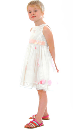 family portrait ready for the birthday party