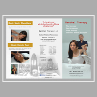 Banthai Therapy advertising leaflet